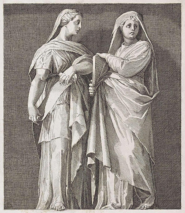 Two Muses by Leo Stracké.