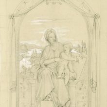 Franciscus Leonardus Stracké: Mother and Child Franciscus Leonardus Stracké: Mother and Child