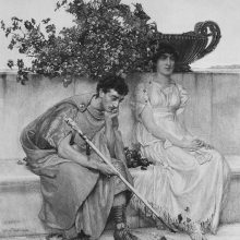 Petrus Arendzen: An Eloquent Silence (Lawrence Alma-Tadema) Petrus Arendzen: An Eloquent Silence (Lawrence Alma-Tadema)
