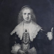 Petrus Arendzen: Portrait of Agatha Bas (Rembrandt) Petrus Arendzen: Portrait of Agatha Bas (Rembrandt)